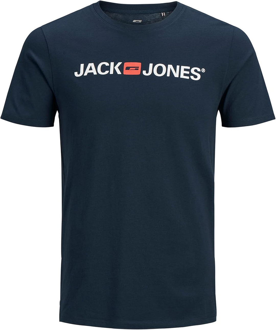 JACK & JONES Herren T-Shirt mit Aufdruck im Vorteilspack mit Rundhals, JJECORP Logo Tee SS Crew Neck