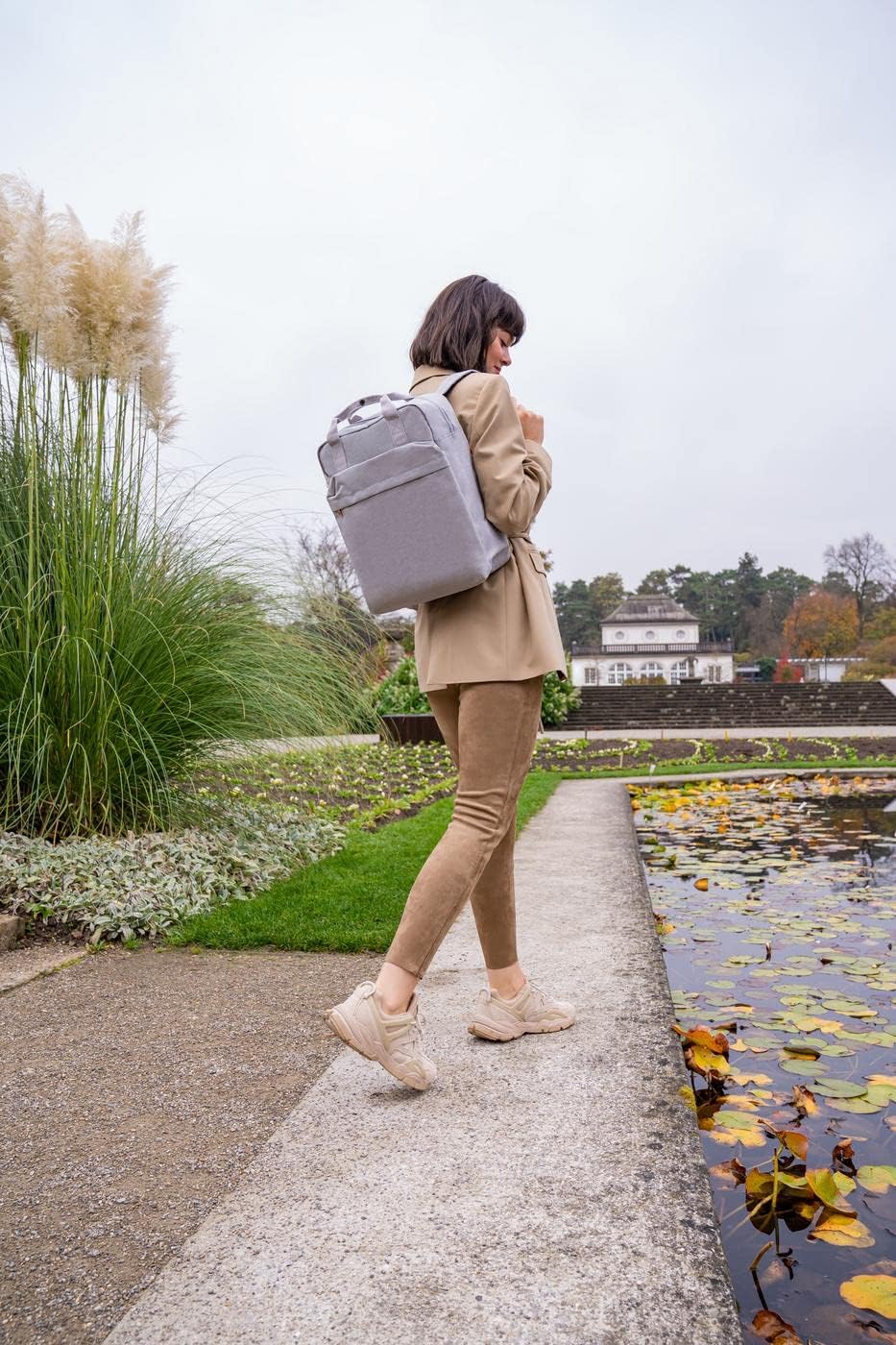 reisenthel allday backpack M - vielseitiger Rucksack für Alltag, Reisen, Einkaufen oder Arbeit - was