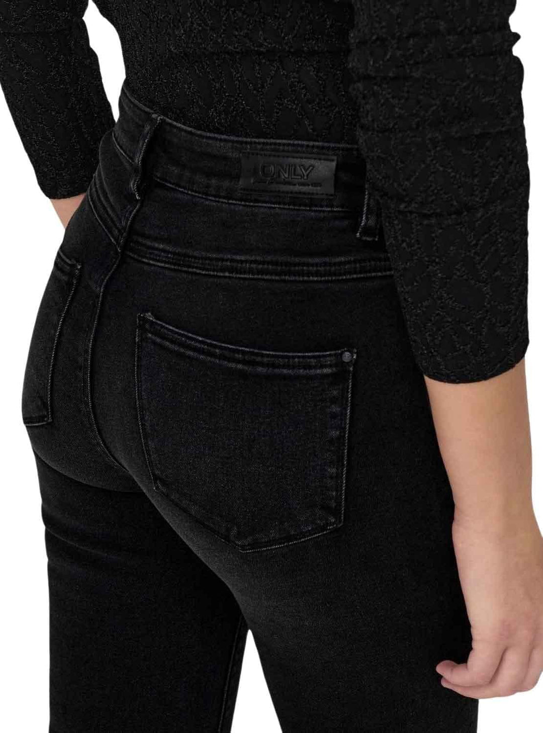 ONLY Jeanshose Damen M / 34L Schwarz, M / 34L Schwarz