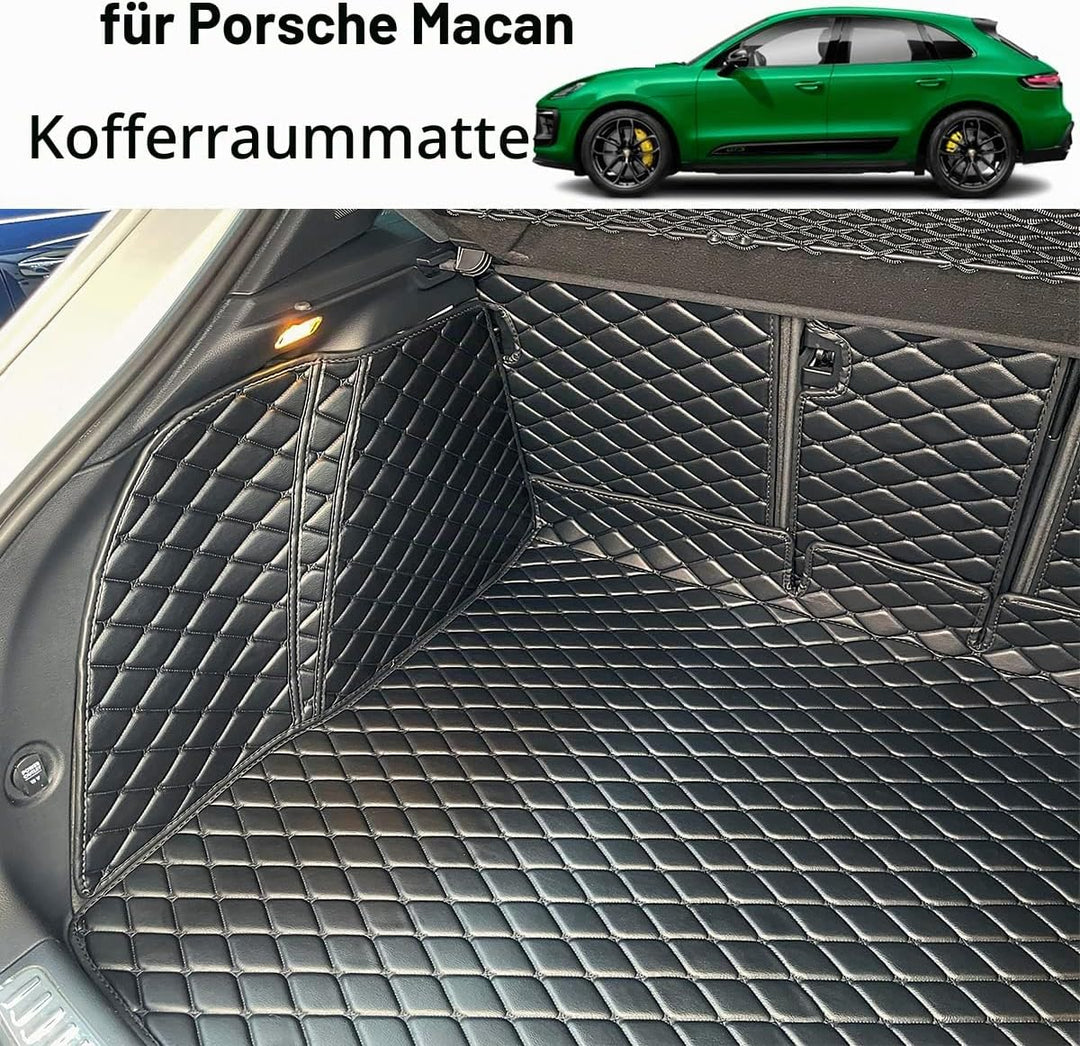 Kofferraumwanne kompatibel mit 2014-2026 Porsche Macan (Benzinmodell) Kofferraummatte Kofferraum sch