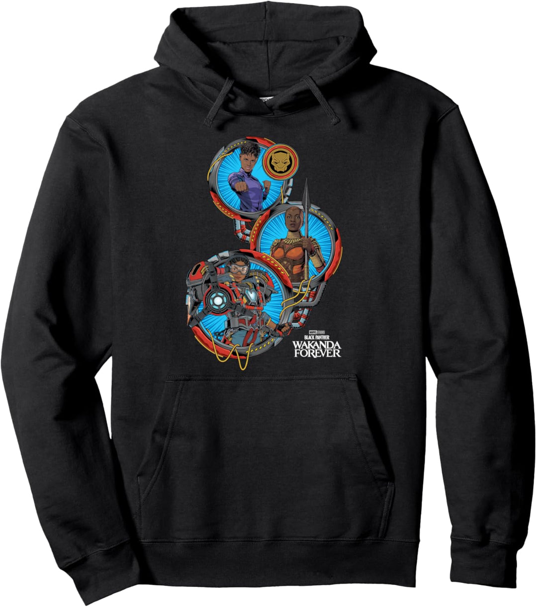 Marvel Black Panther: Wakanda Forever Girl Panels Pullover Hoodie