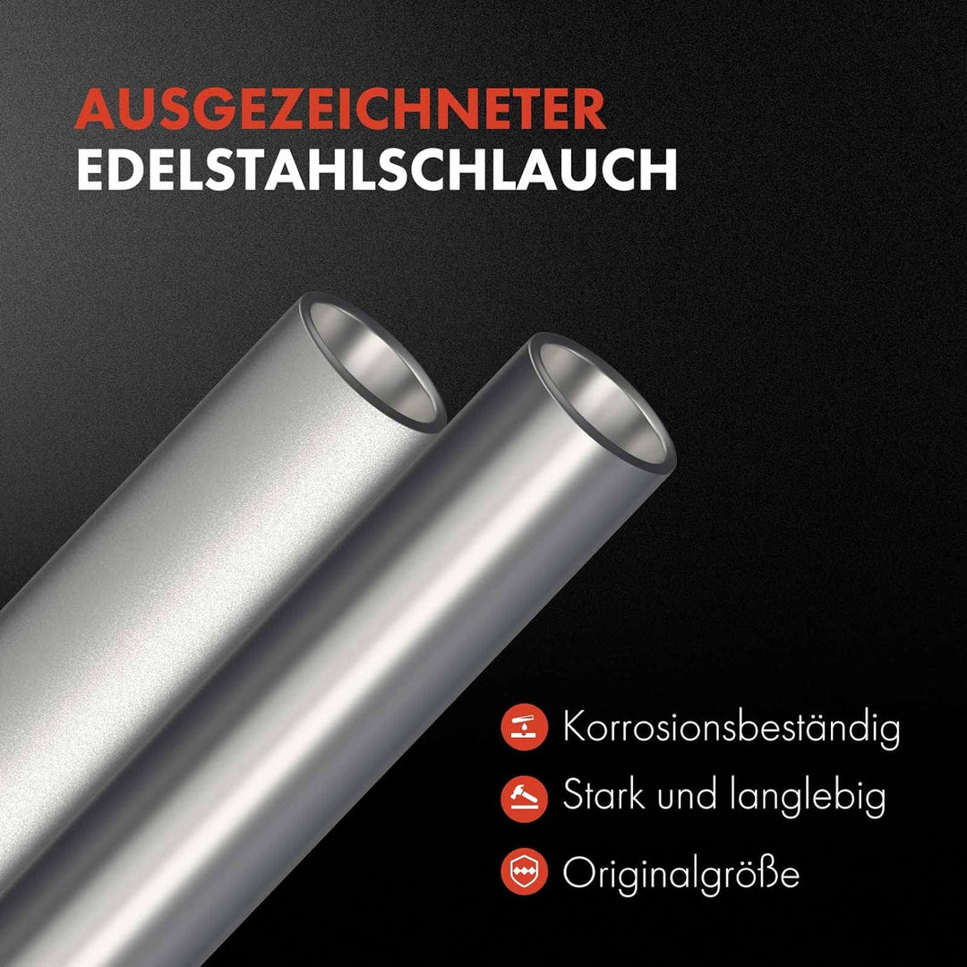 Frankberg Ausgleichsbehälter Schlauch Kompatibel mit A3 8L1 1.8L 1.9L 1998-2003 Leon 1M1 1.6L 1.8L 1