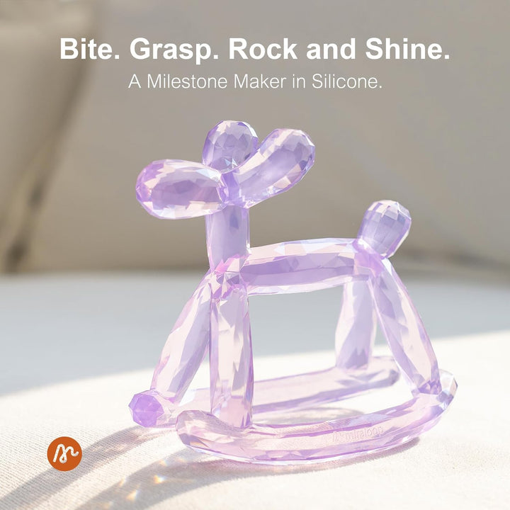 Teething Toys for für Babys von 3-6 Monaten – Crystal Jelly Teether, BPA-frei, Geruchlos, Beugt Erst