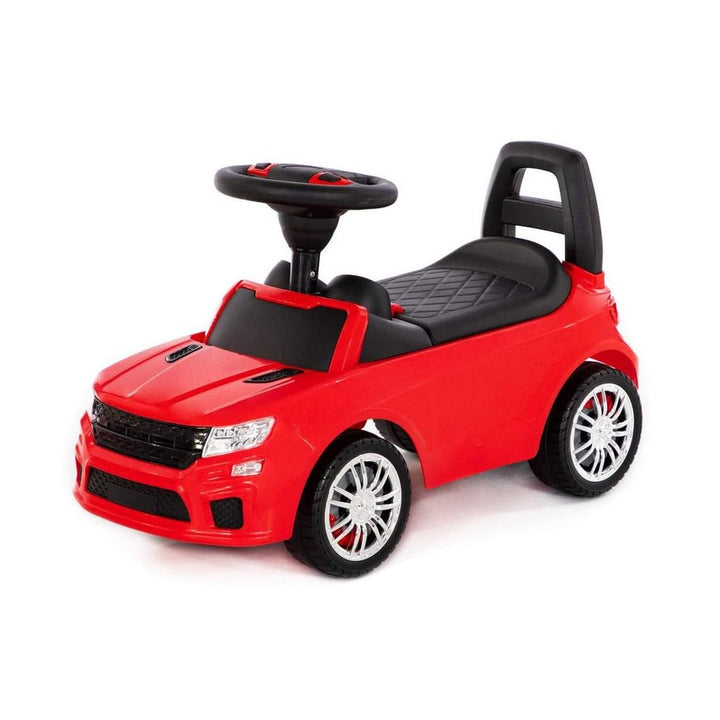 Rutscher Auto rot Super Car Nr.6 Sound Kinder Rutscherfahrzeug Lauflernhilfe