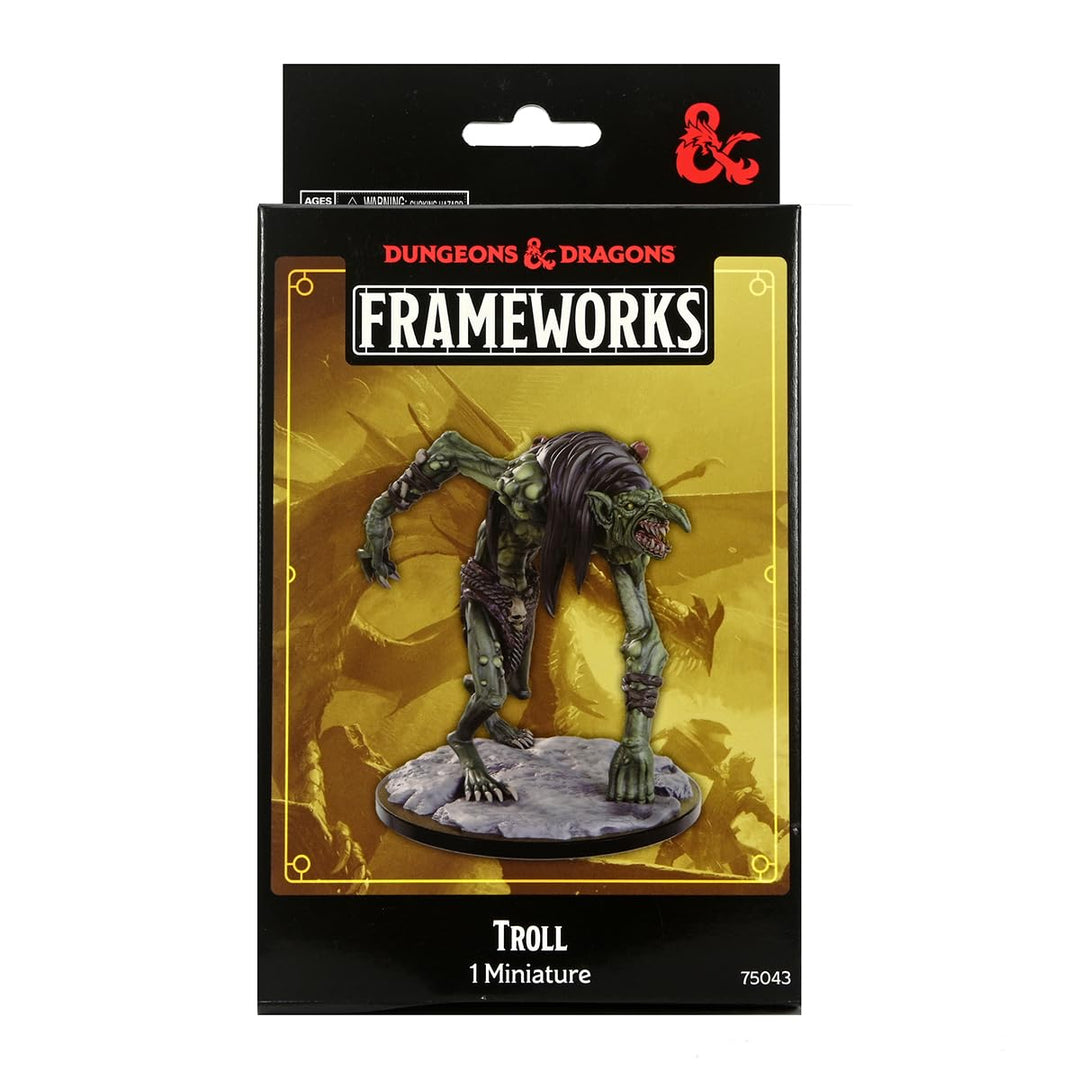 Dungeons & Dragons Frameworks Miniature Model Kit Troll