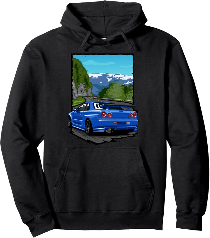 Car Guy R34 Pullover Hoodie