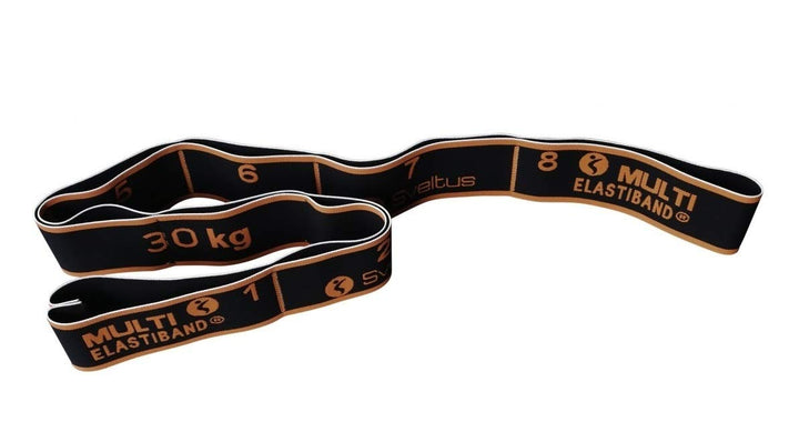 Sveltus Multi Elastiband 30 kg Box + Poster elastisch Unisex Erwachsene, Orange einzeln, einzeln