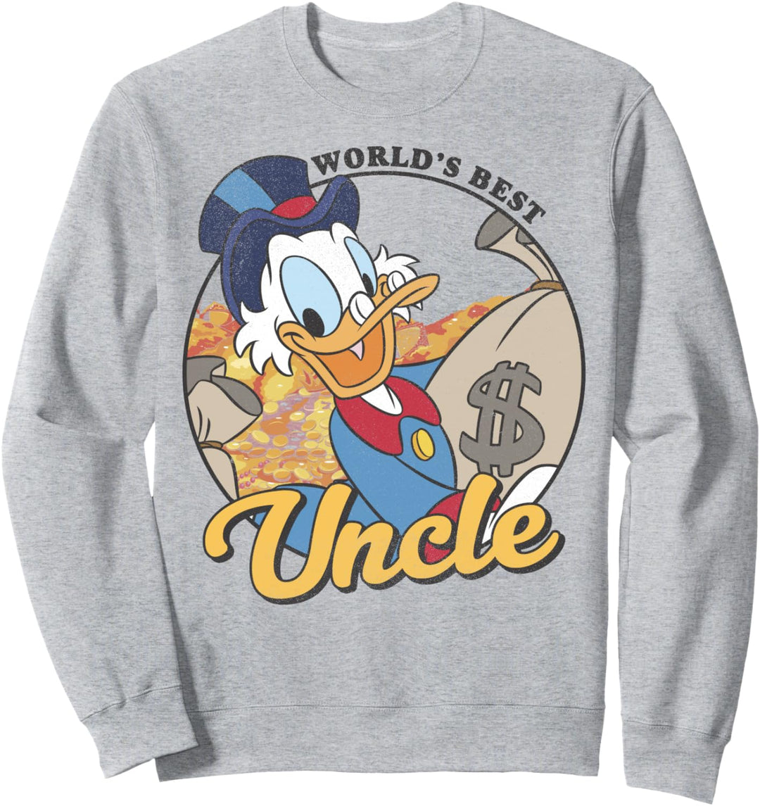 Disney DuckTales Scrooge McDuck World's Best Uncle Sweatshirt