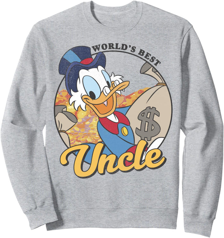 Disney DuckTales Scrooge McDuck World's Best Uncle Sweatshirt
