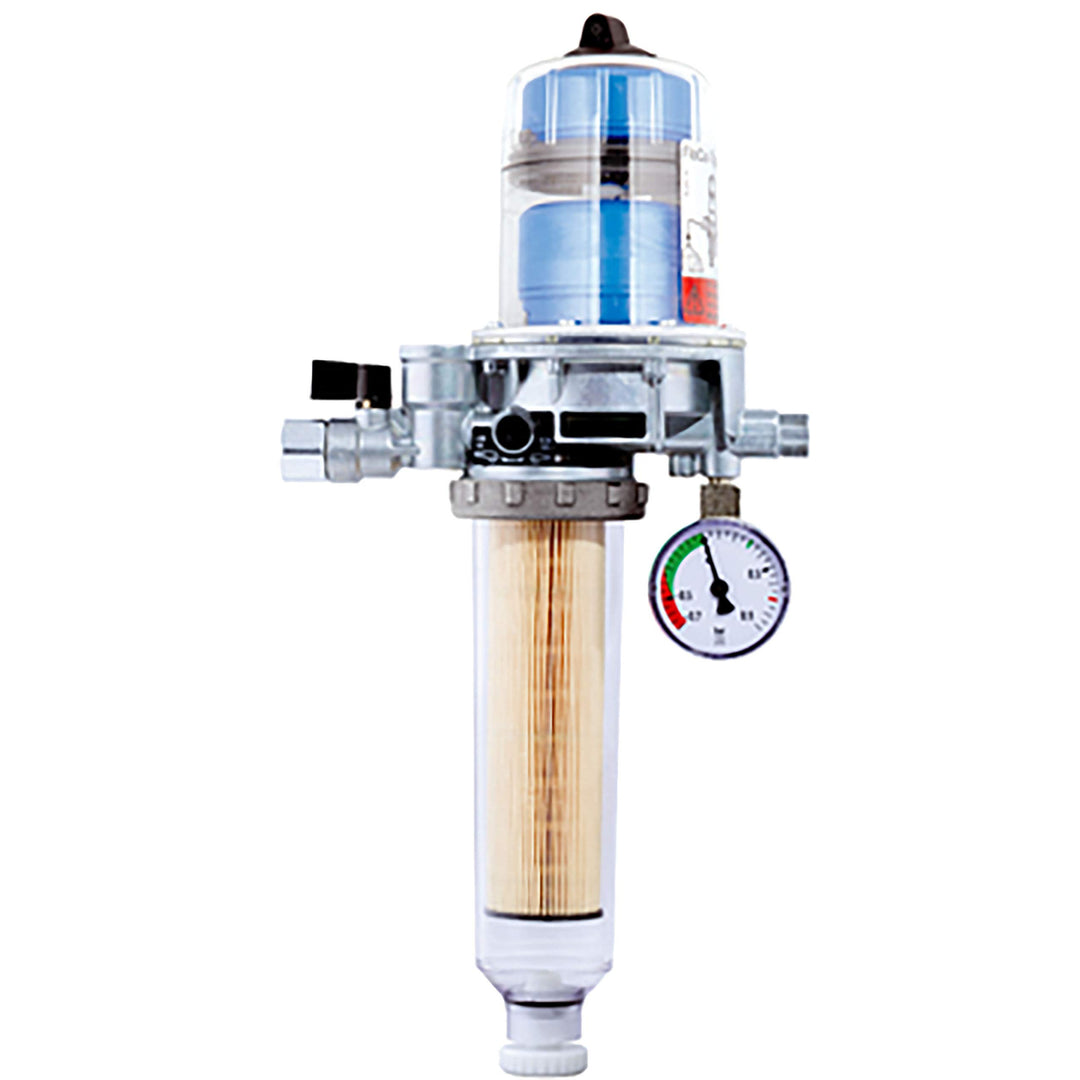 Afriso Automatischer Heizölentlüfter FloCo-Top-2KM Optimum MC-18 inkl. Opticlean MC-18 lang, 5-20 µm
