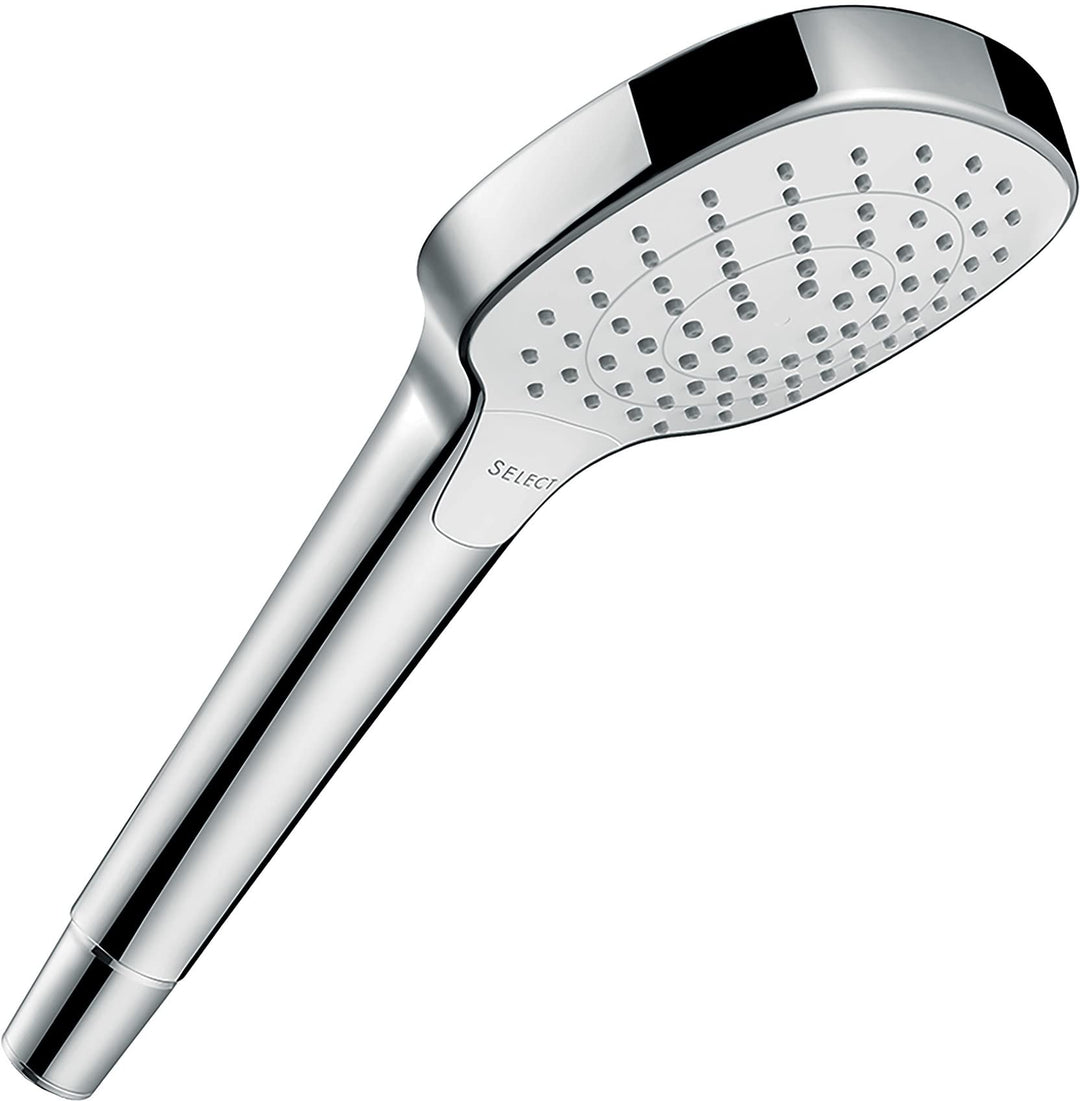 hansgrohe Duschkopf Croma Select E (Regendusche, 3 Strahlarten) weiss/chrom Weiss/Chrom 3 Strahlarte