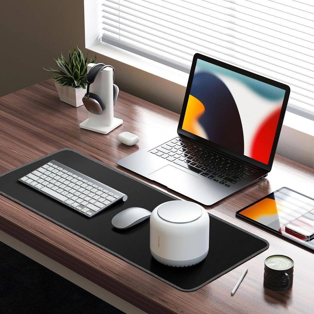 LL-COEUR XXL Schwarz Mauspad Gaming Mouse Mat Laptops Schreibtischunterlage Desk Pad (800 x 300 x 3