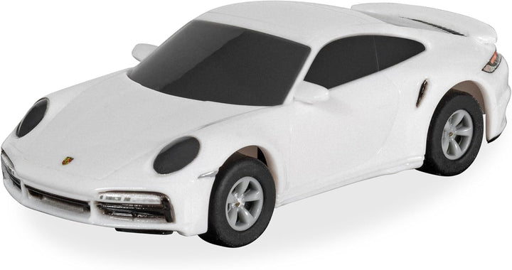 Porsche 911 Turbo Slotcar, weiss
