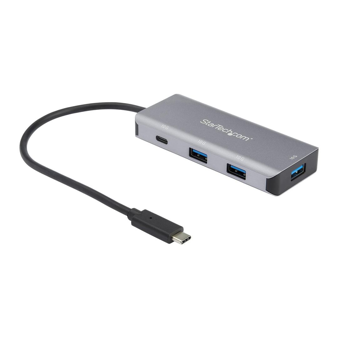 StarTech.com 4-Port USB-C-Hub (10 Gbit/s, 3 x USB-A und 1x USB-C, 25 cm USB-C Anschlusskabel) 0.6"x1