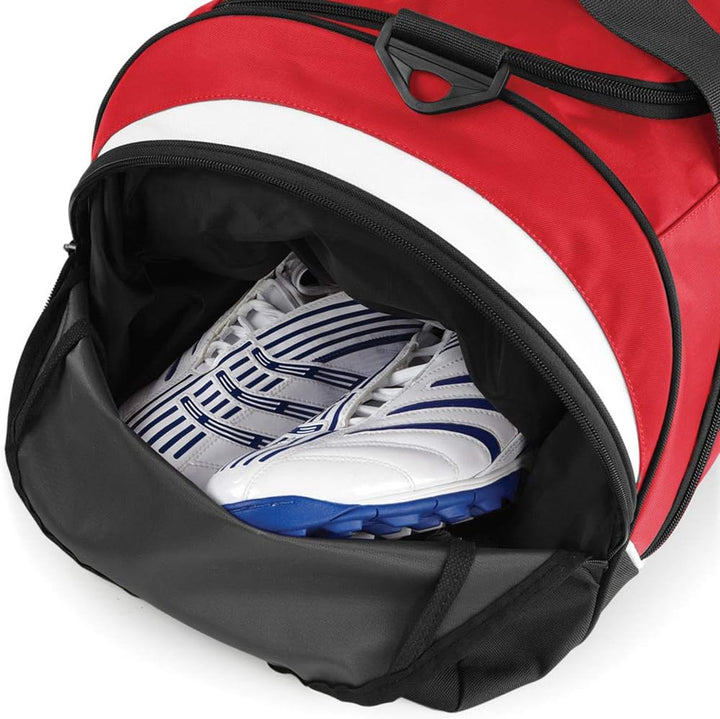 Quadra Pro Team Reisetasche/Sporttasche, 55 Liter EinheitsgrÃÃŸe Anthrazit/Schwarz/Weiãÿ, Einheitsgr