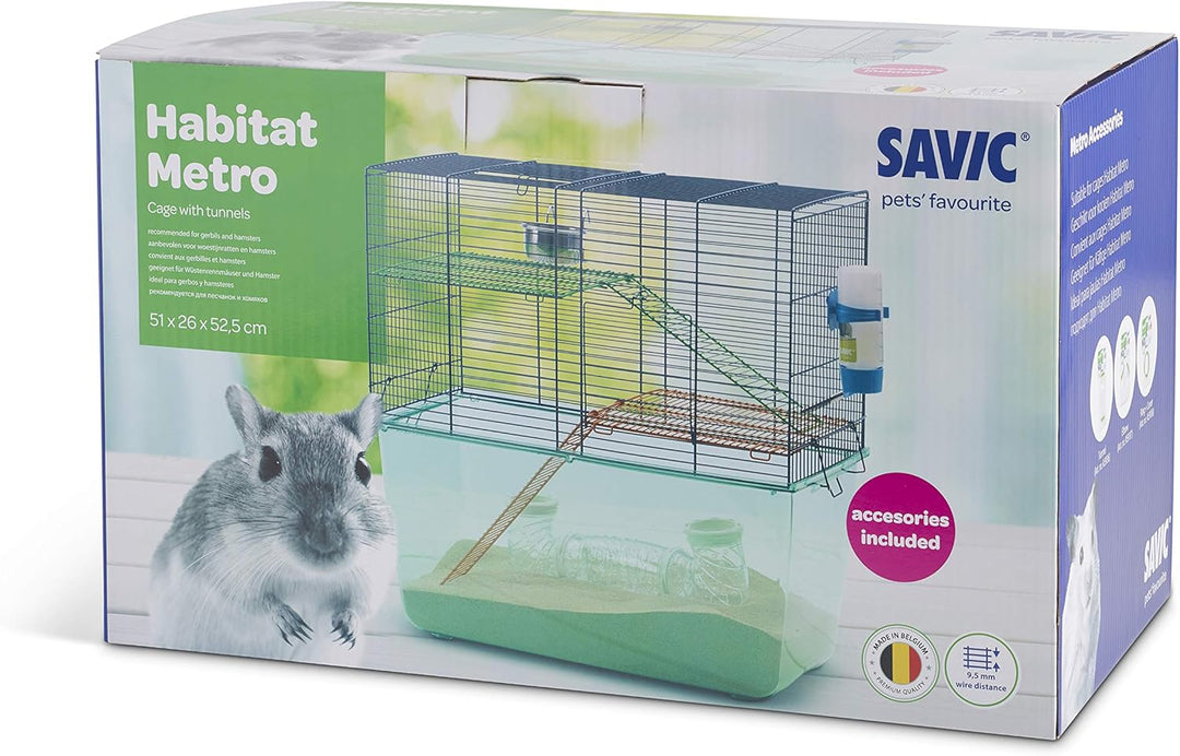 Nagerheim "Habitat" 52,0 x 26,0 x 52,5 cm 52X26X52.5Cm, 52X26X52.5Cm