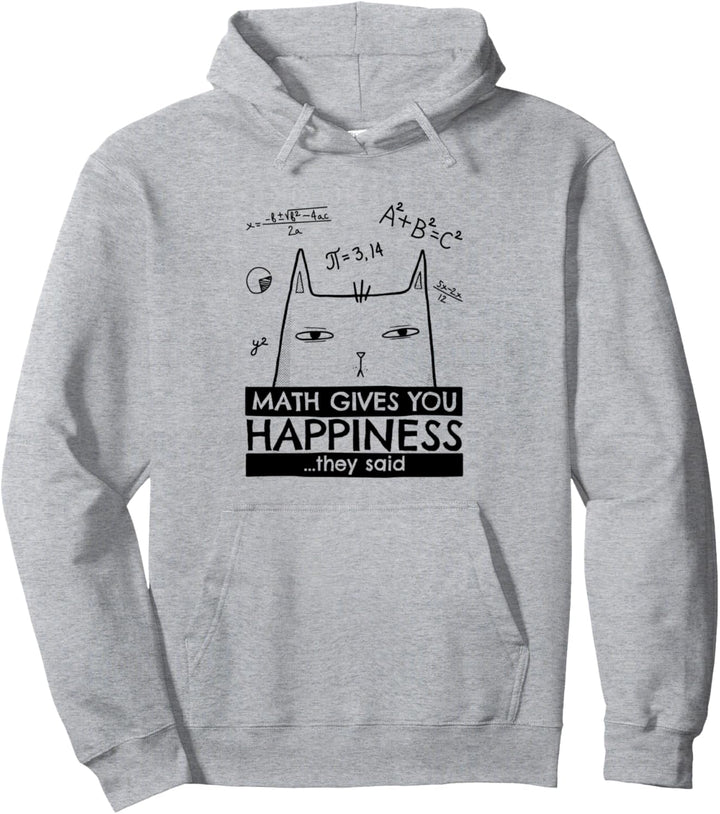Lustiges Mathematik-Zitat | Mathematik Katze & Mathematik, Mathematiker Pullover Hoodie