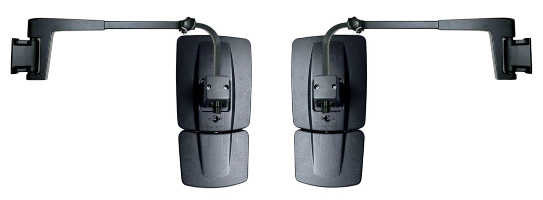 2x 2-Segment Aussenspiegel Beheizt 12V und Spiegelhalter OE AL77483 und AL77484 ø17 mm für New Holla