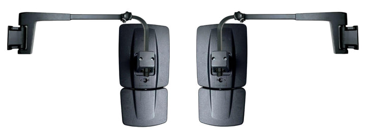 2x 2-Segment Aussenspiegel Beheizt 12V und Spiegelhalter OE AL77483 und AL77484 ø17 mm für New Holla