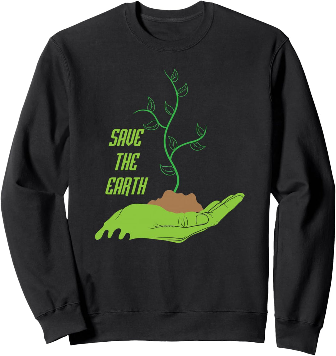 Schützen Sie die Erde // retten Sie die Erde Sweatshirt