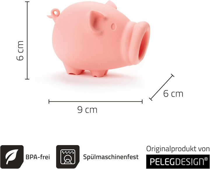 PELEG DESIGN - Eitrenner Schweinchen - Der praktische Eitrenner in Schwein-Look | Praktischer Eigelb