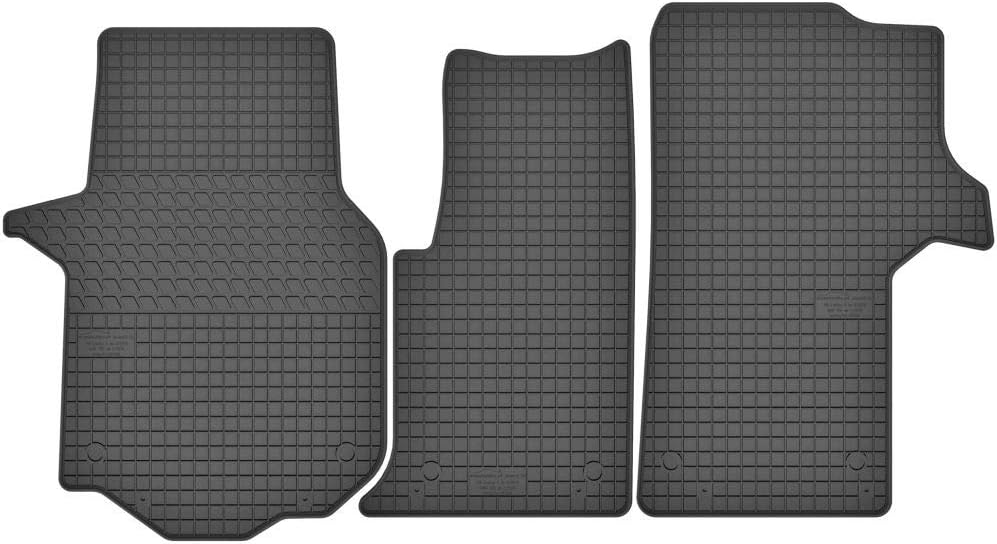 Fussmatten vorne für VW Crafter 2 / Grand California ab 2016 Gummi Gummimatten, Vorne