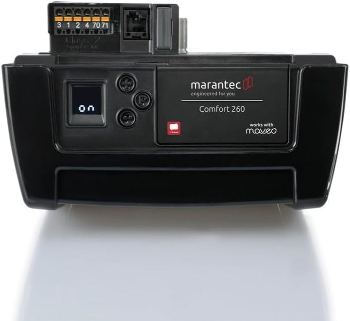 Marantec Comfort 260 Garagentorantrieb, Set inkl. 1 Handsender, elektrischer Torantrieb für Garagent