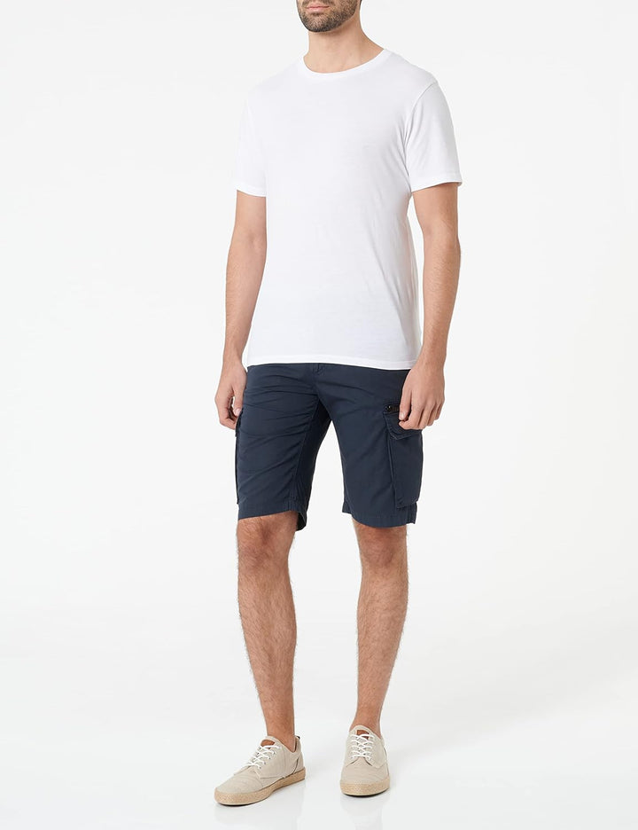 camel active Herren Cargo-Shorts mit Aufgesetzten Taschen Cargos 42W Senf, 42W Senf