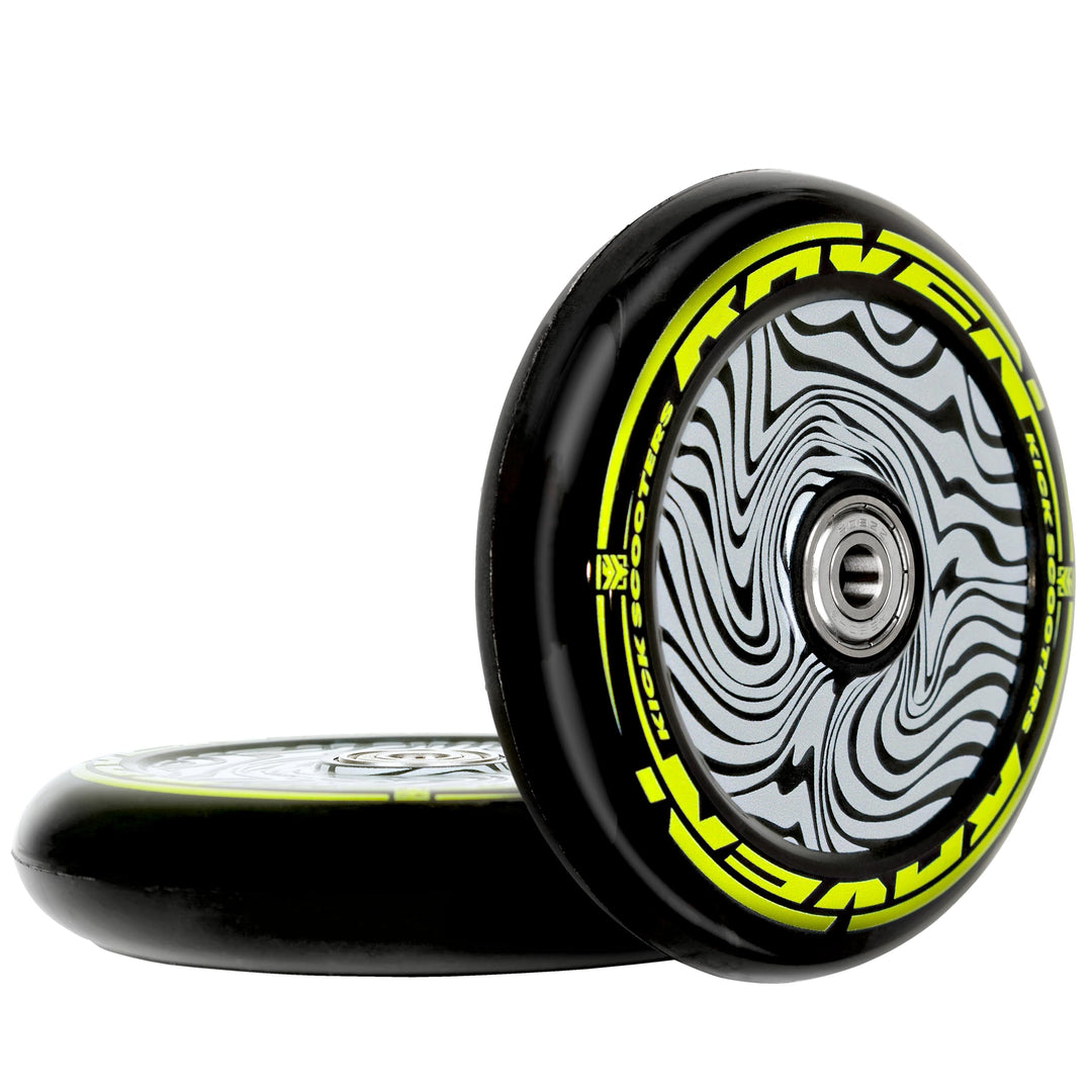Raven Ersatzräder für Stunt Scooter Roller Evolution Slick Provox Laredo mit Kugellager 2 Stück 100m