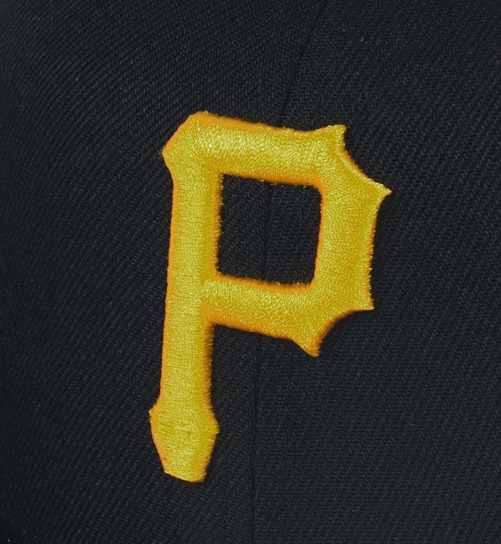 New Era Pittsburgh Pirates MLB AC Performance Black 59Fifty Basecap 61-62 Schwarz, 61-62 Schwarz