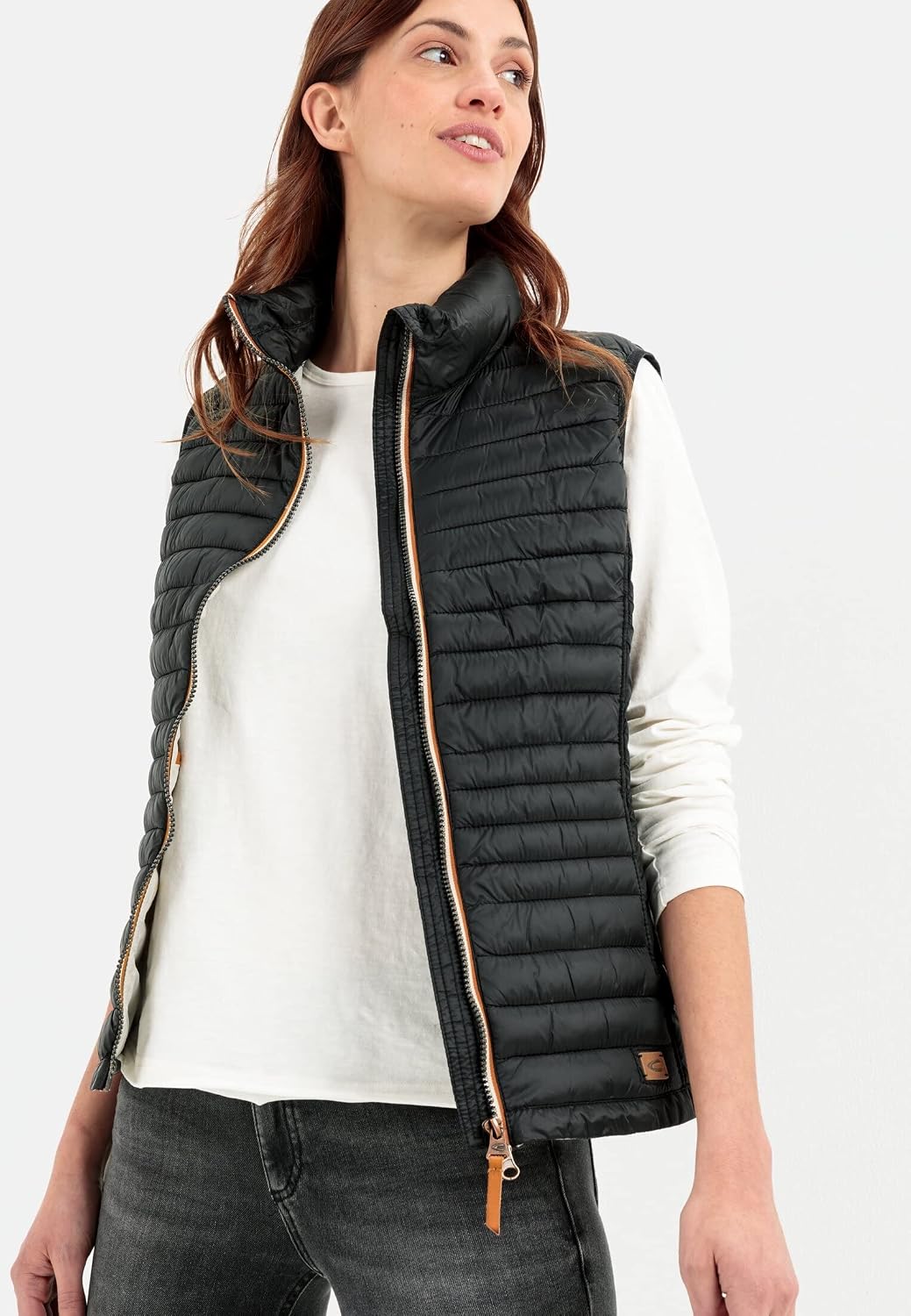camel active 360250-9E50 - Steppweste 38 Schwarz, 38 Schwarz