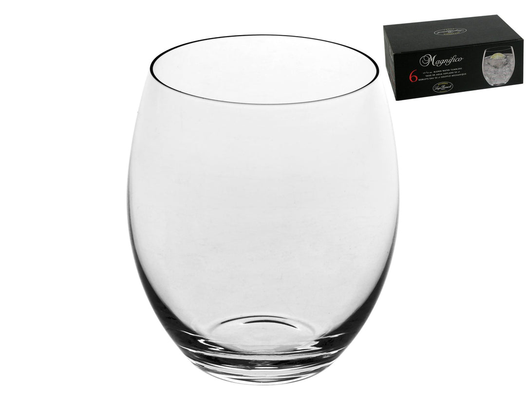 Luigi Bormioli 09264/06 Bormioli Luigi Magnifico Set Gläser, Schallglas, Transparent, 52 cl, 6 Stück