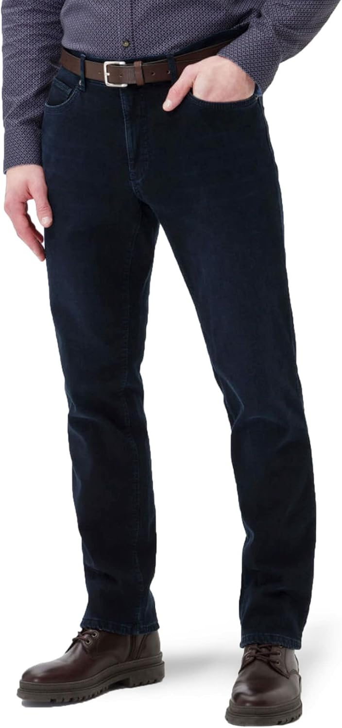 BRAX Herren Style Cadiz Tt Thermo-Blue Planet Moderne Five-Pocket Hose 38W / 34L Blau (Navy 23), 38W