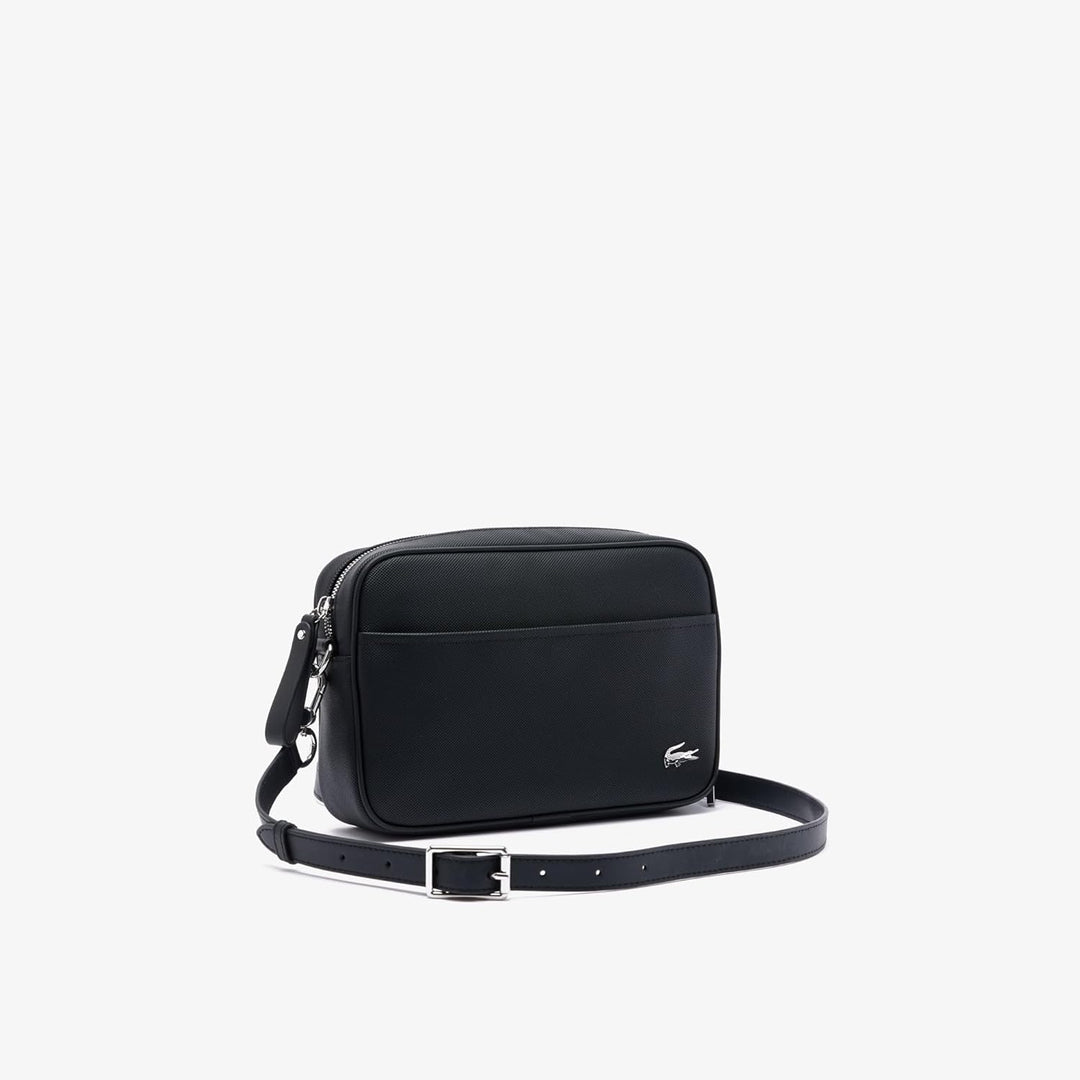 Lacoste Damen Nf4366db Handtasche Schwarz, Schwarz
