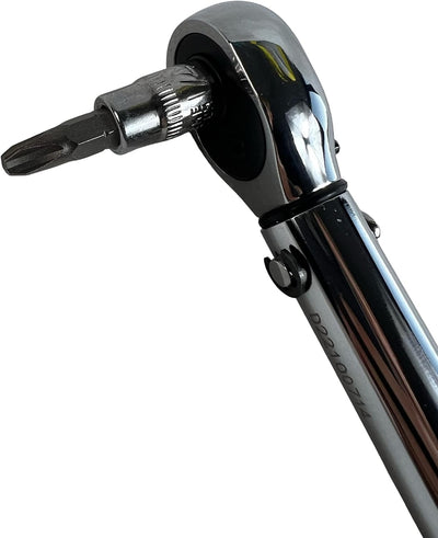 Kraftwelle Drehmomentschlüssel Set Fahrrad & Motorrad 1/4 Zoll Antrieb mit Umschaltknarre, Verlänger