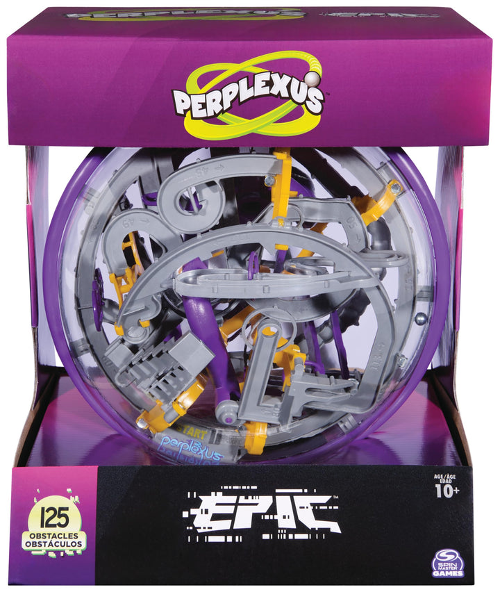 Perplexus Epic, 3D-Kugellabyrinth mit 125 Hindernissen - für fingerfertige Perplexus-Fans ab 8 Jahre