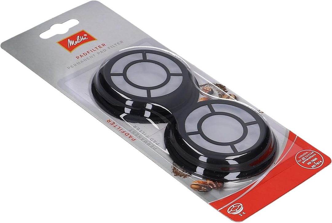 LUTH Premium Profi Parts permanent Kaffeefilter Kaffeepads nachfüllbar Melitta 180424 für alle Phili