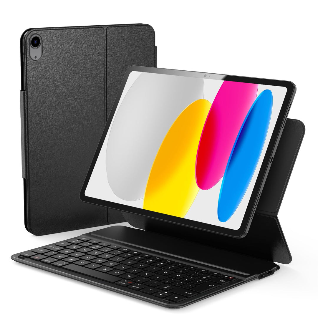 Qulose Tastatur Hülle für iPad 10. Generation 10.9 Zoll 2022, iPad 10. Generation Tastatur Hülle, Ul