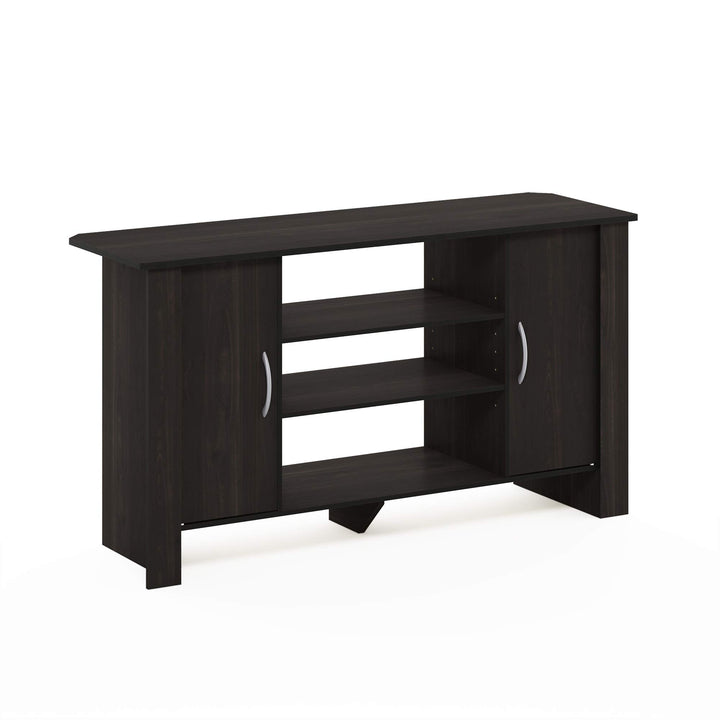 Furinno Econ TV Stand Unterhaltungszentrum, Espresso, 106.9 (Breite) x 57.9 (Höhe) x 34.3 (Tiefe) cm