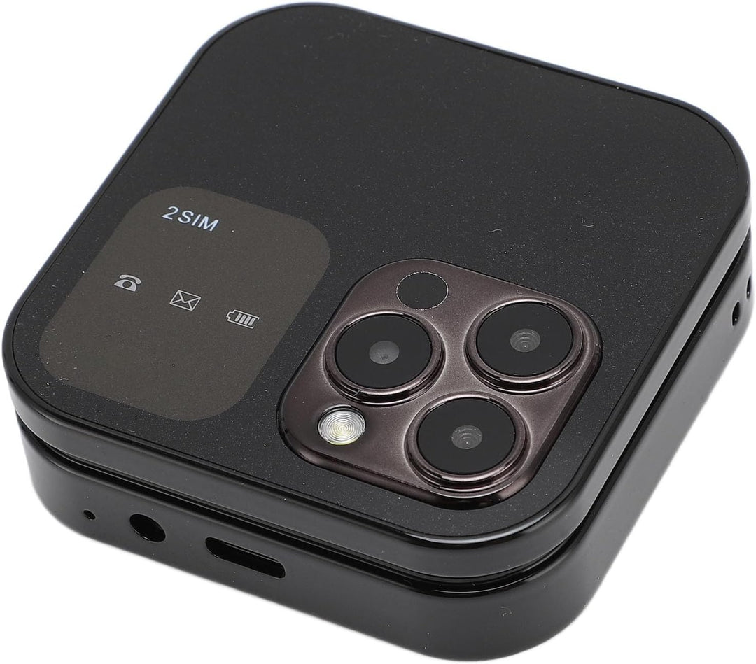 Yunir Klapphandy für Senioren, 2G Entsperrtes Senioren-Klapphandy, mit 1,77-Zoll-Bildschirm, Dual-SI