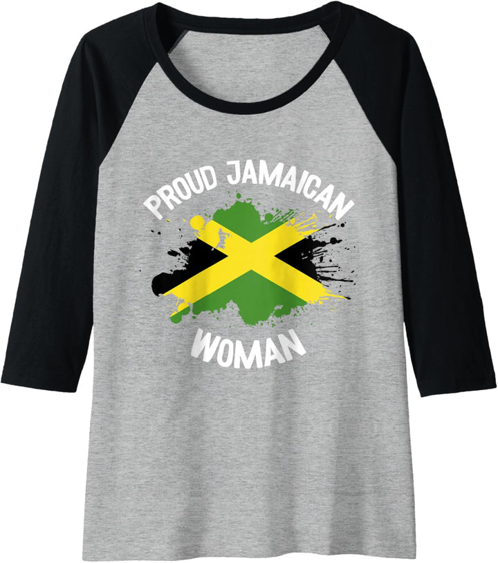 Damen Jamaica Karibik Urlaub Rasta - Flagge Jamaika Raglan