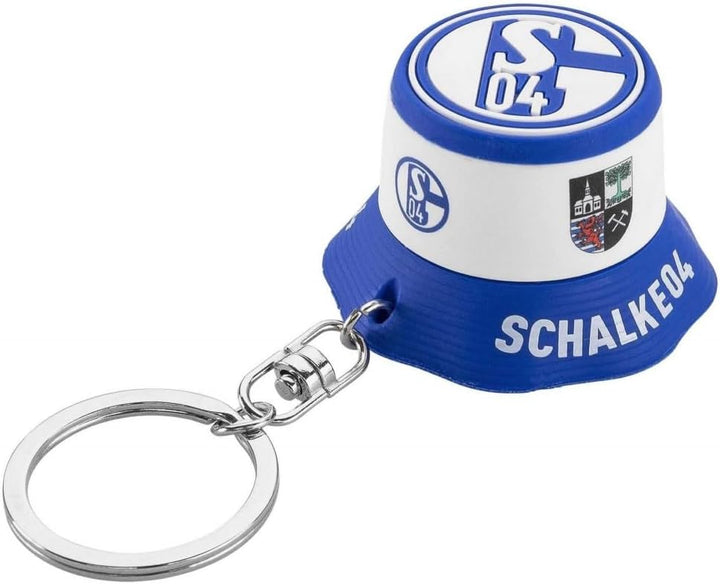 FC Schalke 04 Schlüsselanhänger Fischerhut mit Flaschenöffner Anhänger S04