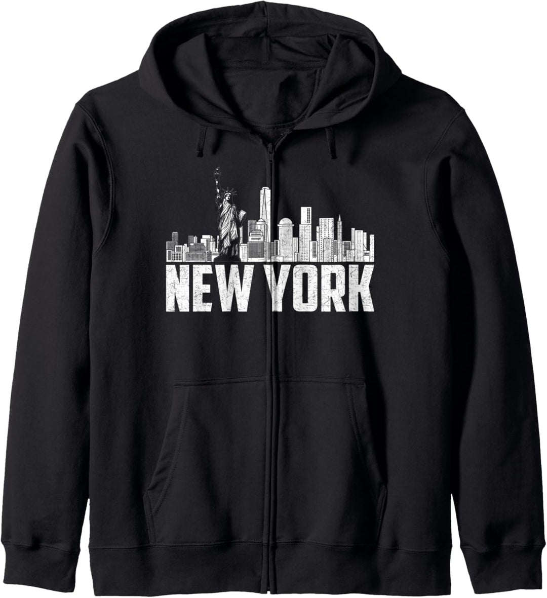 New York City Liberty Statue New Yorkers Kapuzenjacke