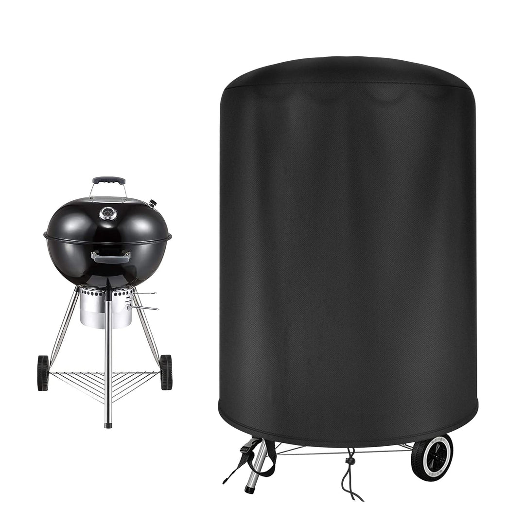 Abdeckung für Weber Kugelgrill 47cm Abdeckhaube Grill 47 cm, 500D Oxford Wasserdicht Winddicht Hülle