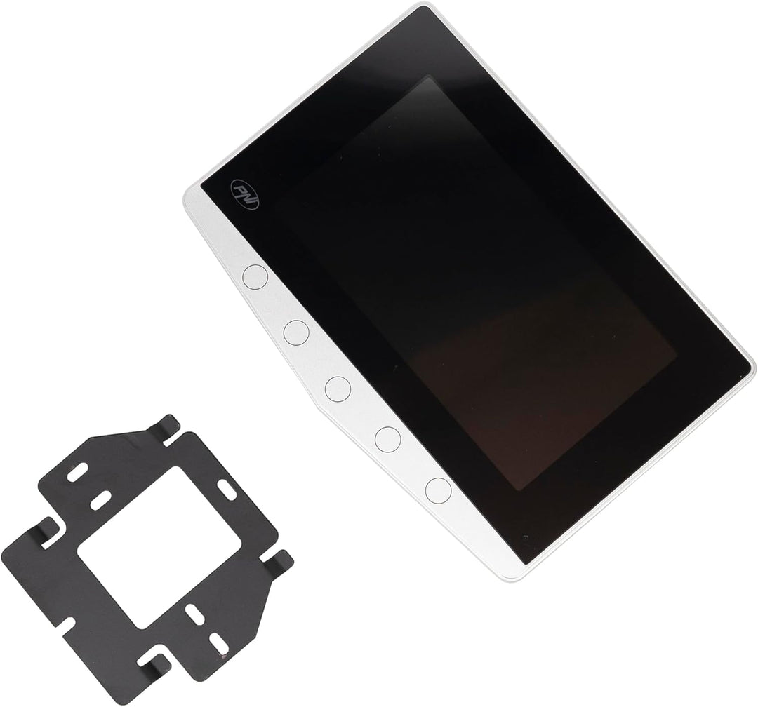 PNI DF780 Video-Gegensprechanlage mit 1 Monitor, 7-Zoll-1080p-Touchscreen, Kartensteckplatz, IP65 un