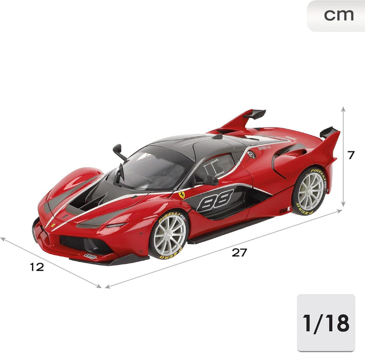 Bburago 18-16907R Ferrari FXX K Modellauto, Weiss
