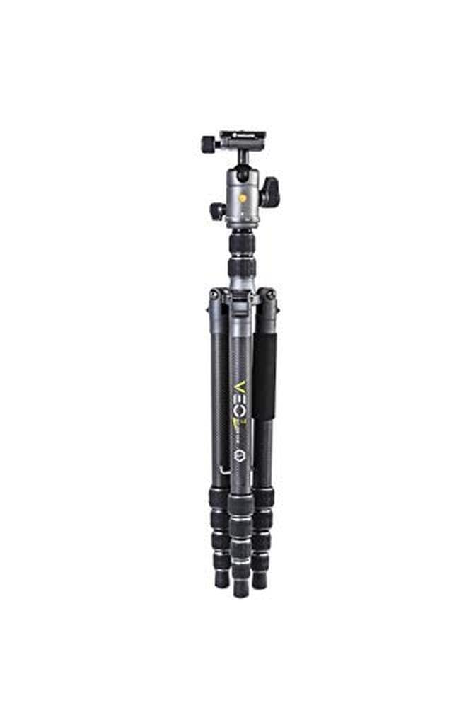 Vanguard VEO 3GO 265HCB - Reisestativ aus Carbon, Silber - schwarz Tripod, Tripod