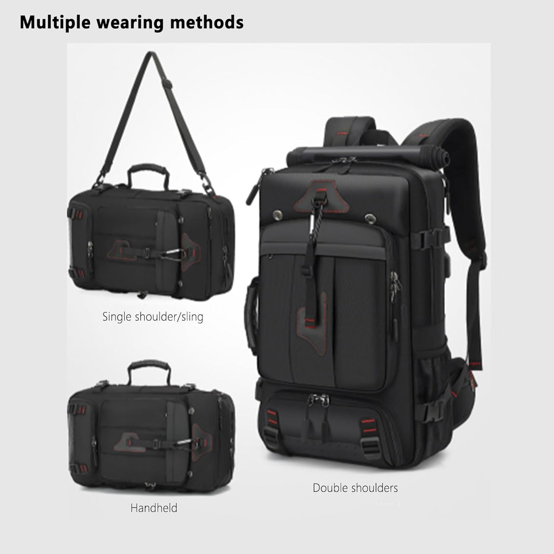 Wasserdichter Reiserucksack, grosse Kapazität, ergonomische Outdoor-Tasche, kompakt, leicht, für Cam