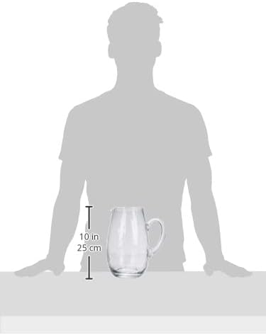 Broste Copenhagen 14460672 Krug, Glas, 2 liters Klar, Klar