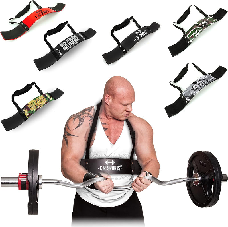 C.P. Sports Arm Blaster für Bodybuilding, Kraftsport & Gewichtheben - Bizepstrainer, Trizeps Bomber